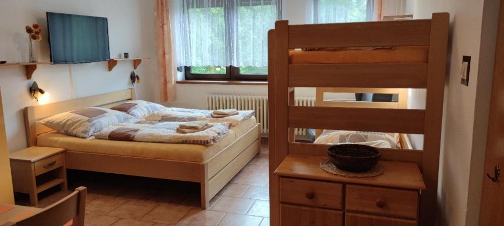 U Machacku - Lipno Lägenhet Lipno nad Vltavou Exteriör bild