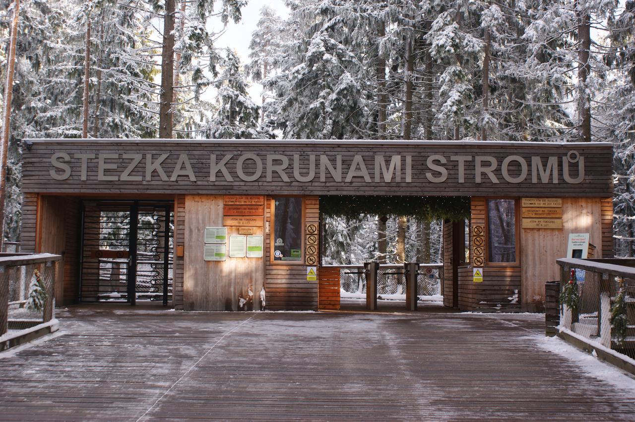U Machacku - Lipno Lägenhet Lipno nad Vltavou Exteriör bild